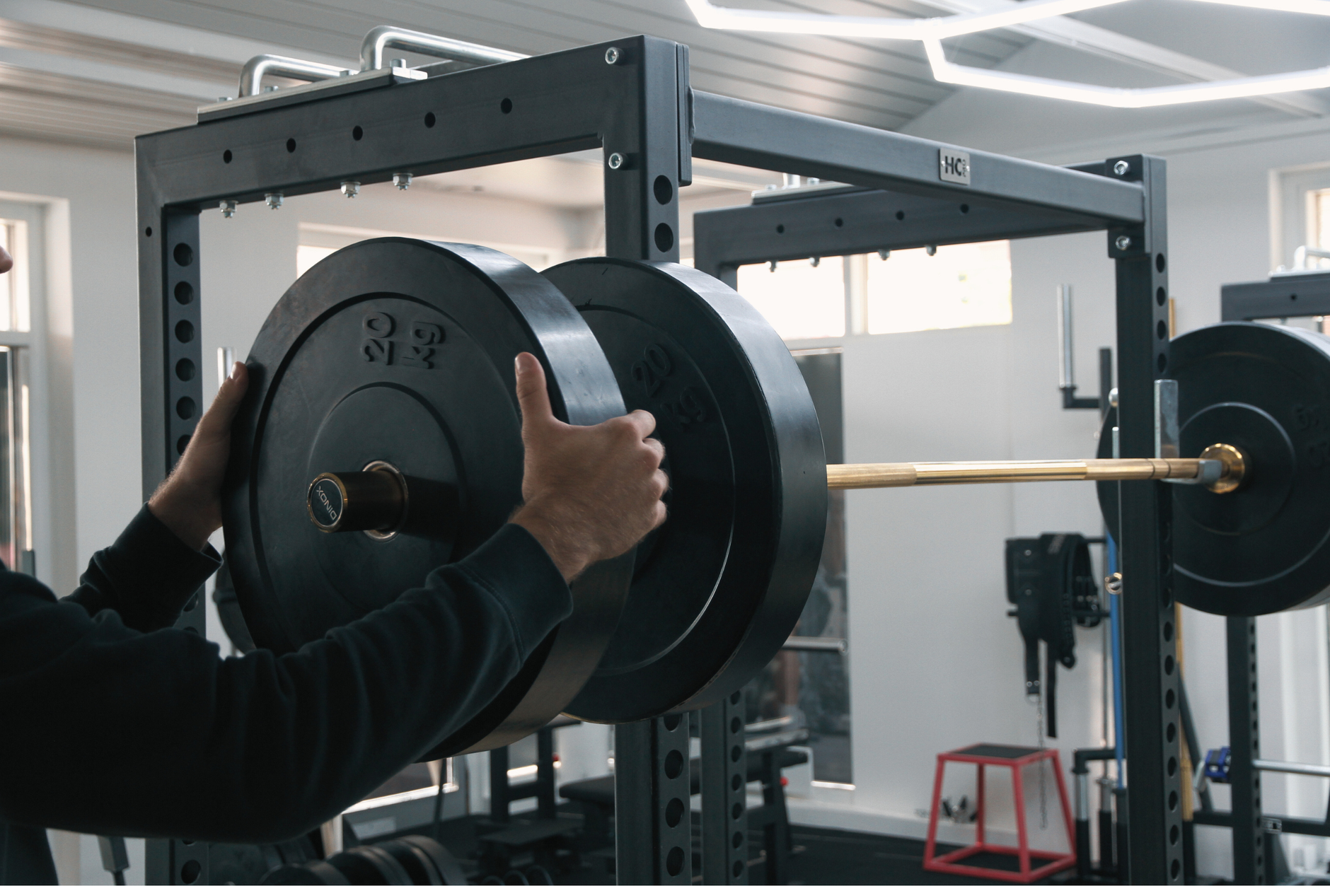 Premium athletic training atmosphere